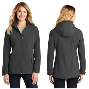Eddie Bauer soft shell hooded parka